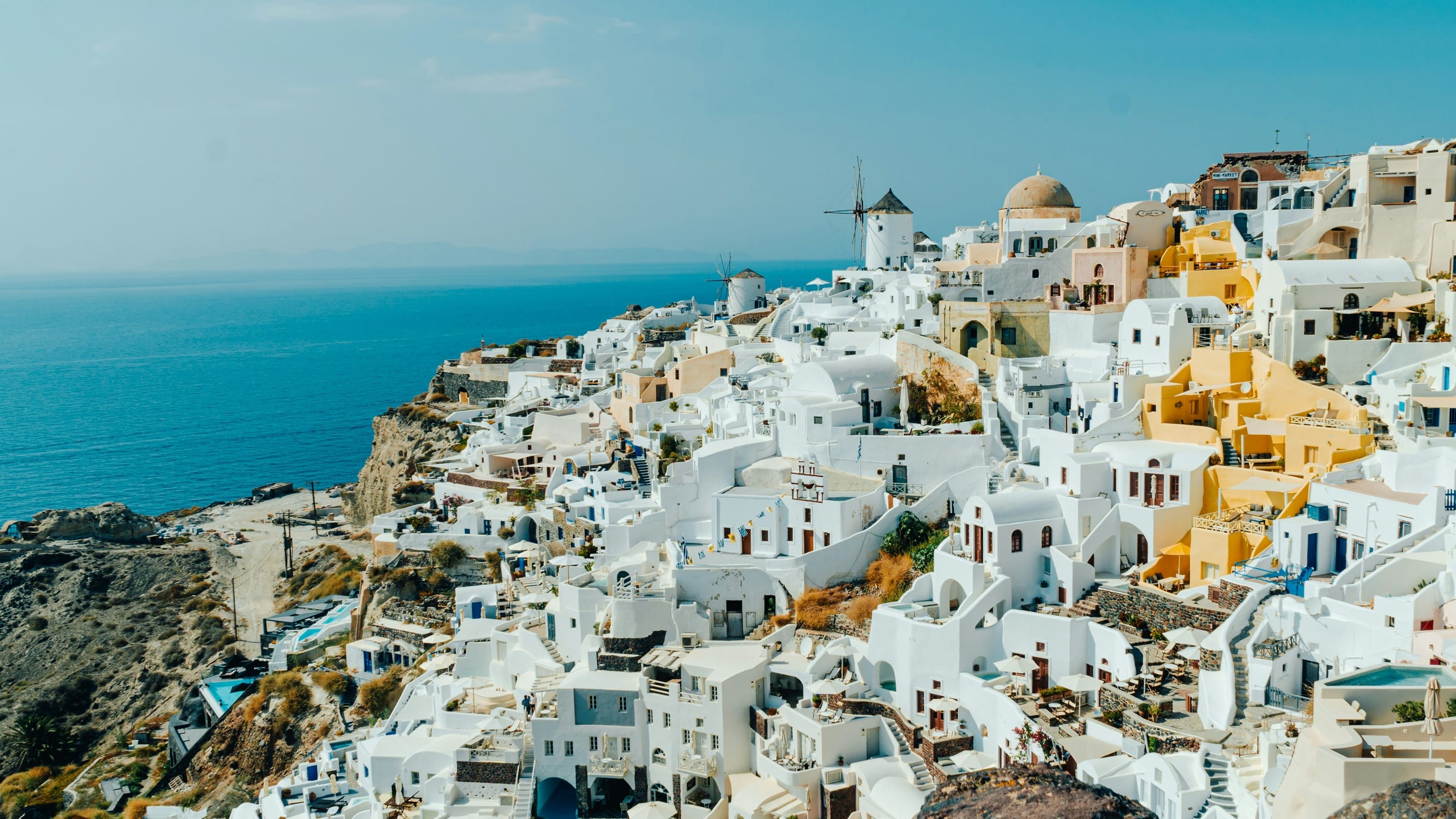 Mediterranean coastal village - travel with WaveSim